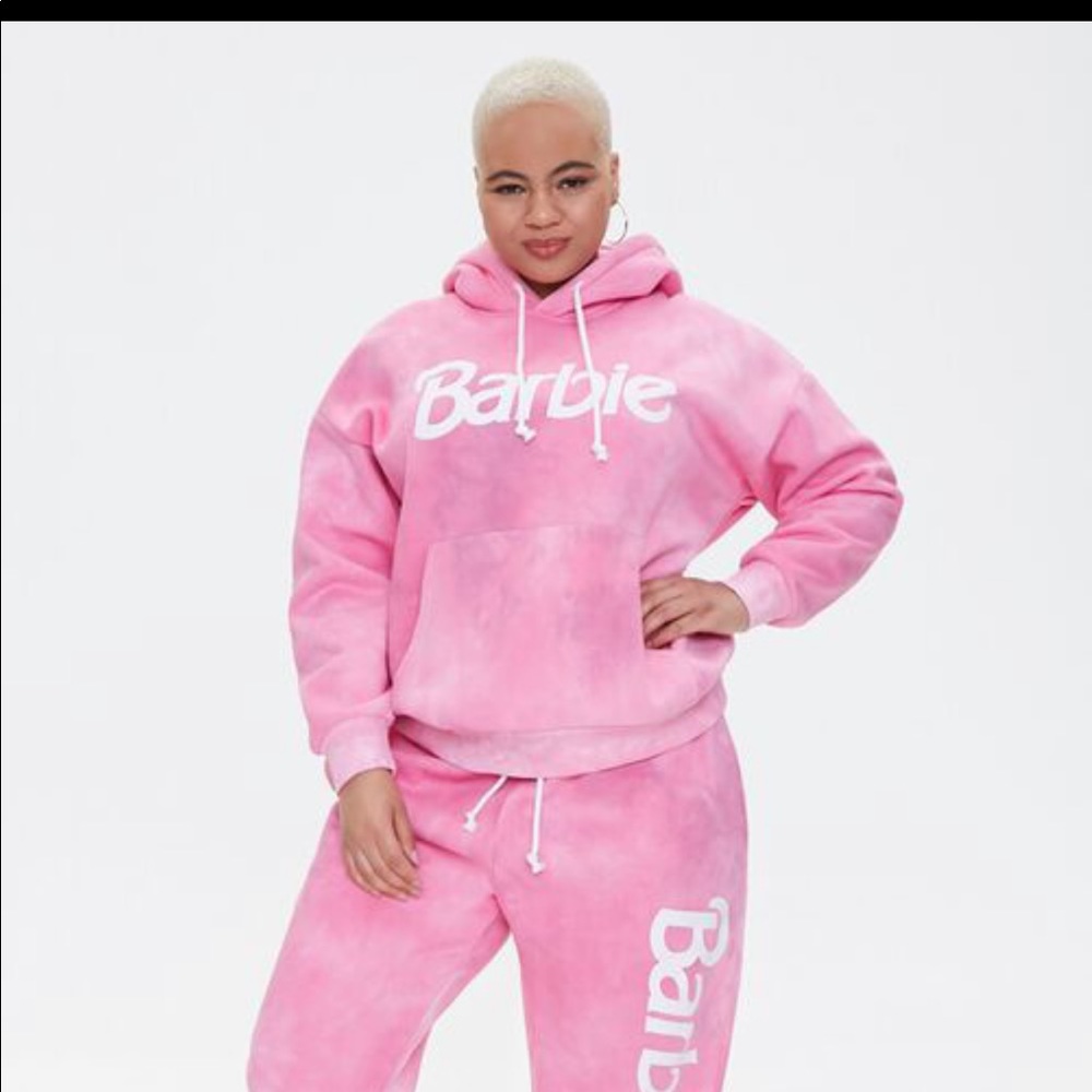 Barbie hoodie and jogger set